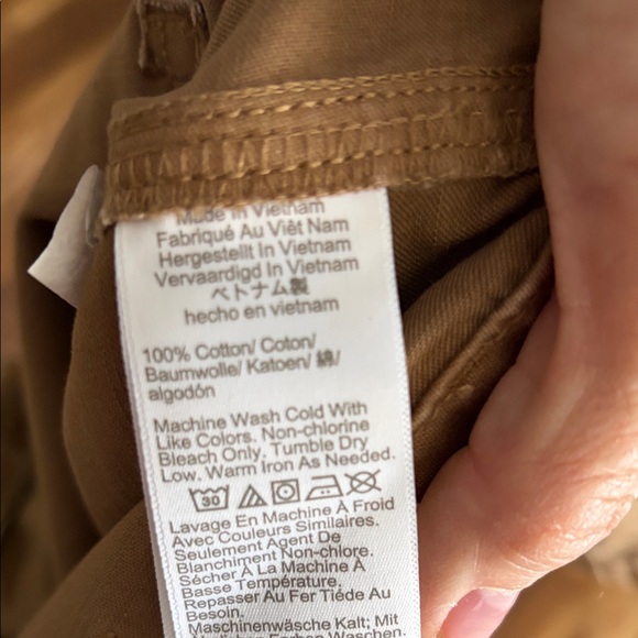 Madewell Brynn Women's Brown Cargo Shorts. NWOT - Picture 4 of 9